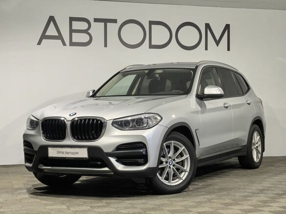 2018 BMW X3 20i xDrive III (G01), серебристый, 3150000 рублей