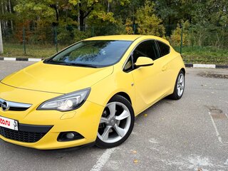 2013 Opel Astra GTC J Рестайлинг, жёлтый, 1000000 рублей, вид 4