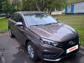 2024 Lada (ВАЗ) Vesta I Рестайлинг (NG), коричневый, 1350000 рублей, вид 3