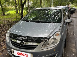 2007 Opel Corsa D, голубой, 380000 рублей, вид 1