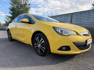 2013 Opel Astra GTC J Рестайлинг, жёлтый, 750000 рублей, вид 4