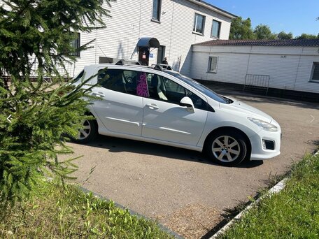 2012 Peugeot 308 I Рестайлинг, белый, 590000 рублей, вид 4