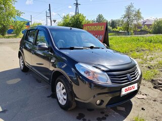 2011 Renault Sandero I, чёрный, 440000 рублей, вид 1