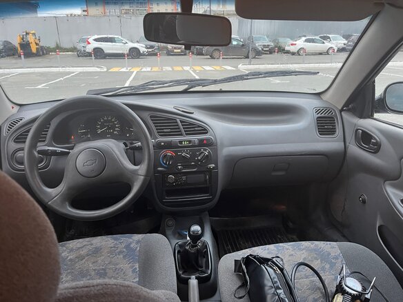 2008 Chevrolet Lanos I, голубой, 110000 рублей - вид 5