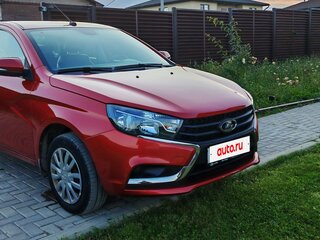 2021 Lada (ВАЗ) Vesta I, красный, 1028000 рублей, вид 2