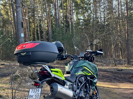 2023 Benelli TRK 702 X, зелёный, 600000 рублей, вид 3