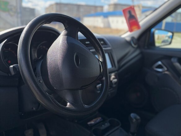 2020 Lada (ВАЗ) Granta I Рестайлинг, синий, 550000 рублей - вид 8