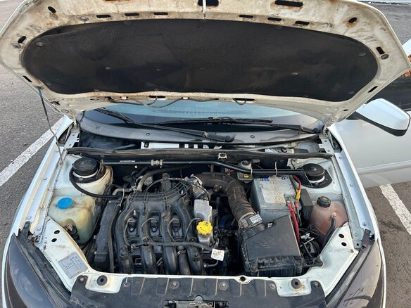 2013 Lada (ВАЗ) Kalina II, белый - вид 12