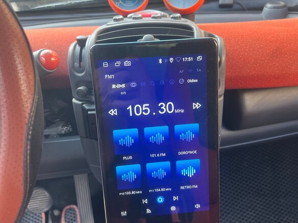 2005 Smart Fortwo I Рестайлинг, чёрный, 400000 рублей - вид 10