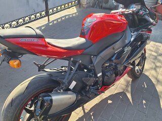 2012 Kawasaki ZX-6R Ninja, красный, 630000 рублей, вид 3