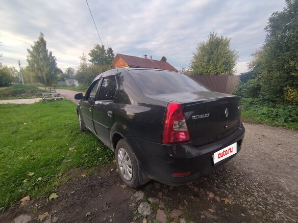 2010 Renault Logan I Рестайлинг, чёрный, 275000 рублей - вид 7