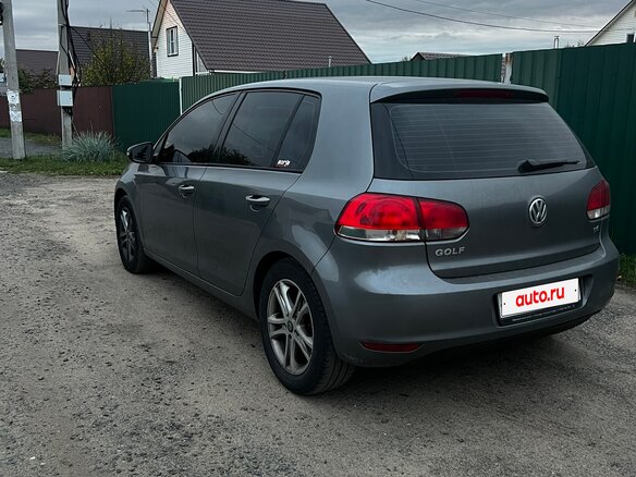 2012 Volkswagen Golf VI, серый - вид 6