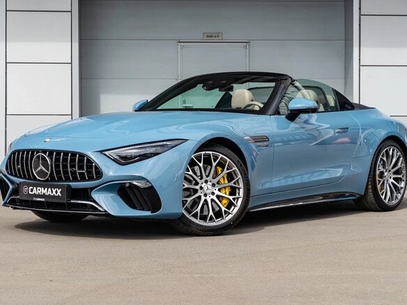 2024 Mercedes-Benz SL-Класс AMG 63 AMG IV (R232), голубой - вид 7