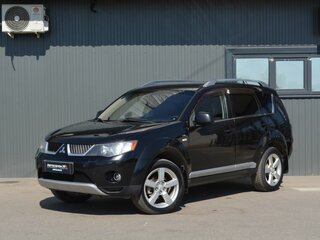 2007 Mitsubishi Outlander II, чёрный, 789999 рублей, вид 2