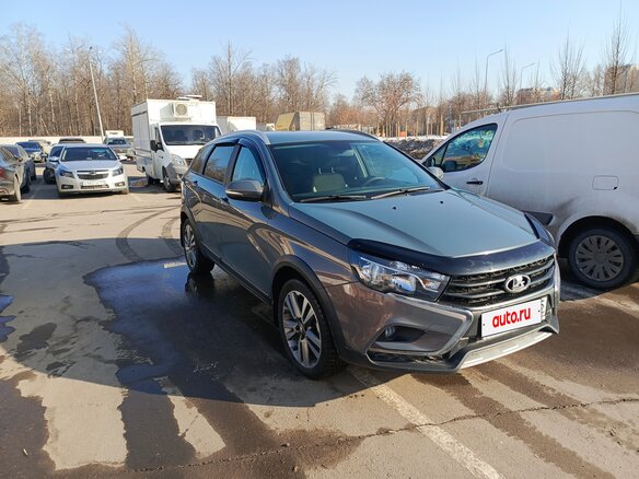 2020 Lada (ВАЗ) Vesta SW Cross I, серый, 1111000 рублей - вид 2