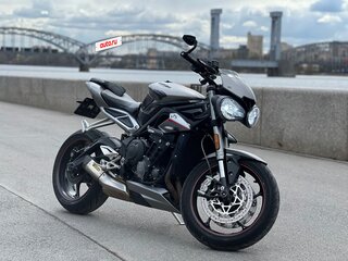 2018 Triumph Street Triple, серый, 650000 рублей, вид 1