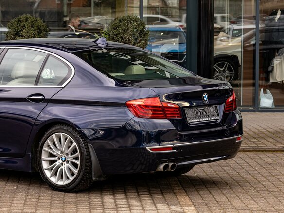 2016 BMW 5 серии 528i xDrive VI (F10/F11/F07) Рестайлинг, синий - вид 9