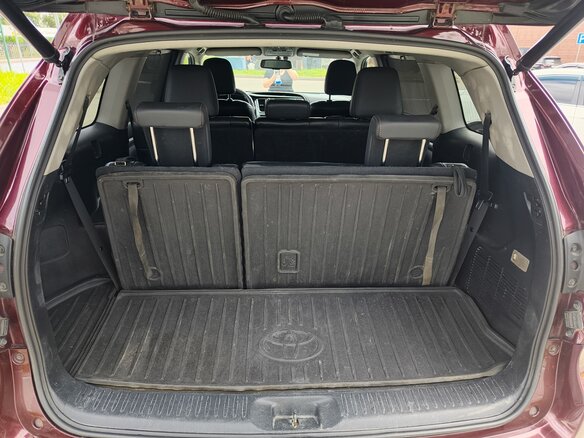 2014 Toyota Highlander III (XU50), красный, 2800000 рублей - вид 32
