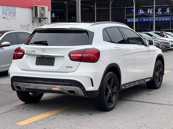 2020 Mercedes-Benz GLA 200 I (X156) Рестайлинг, белый, 1800000 рублей - вид 6