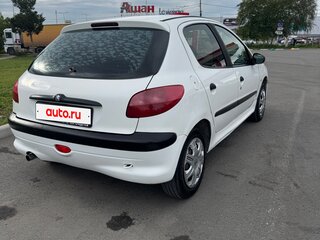 2002 Peugeot 206, белый, 290000 рублей, вид 5