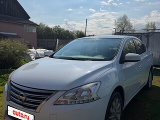2014 Nissan Sentra VII (B17), белый, 1150000 рублей, вид 1