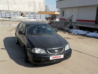 2001 Toyota Avensis I Рестайлинг, чёрный, 335000 рублей, вид 2