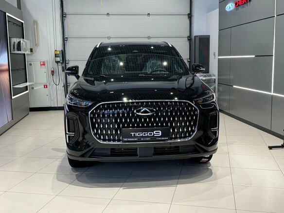 2025 Chery Tiggo 9 I, чёрный - вид 2