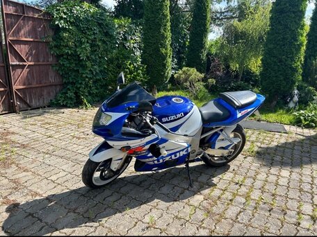 2003 Suzuki GSX-R 600, синий, 520000 рублей, вид 1