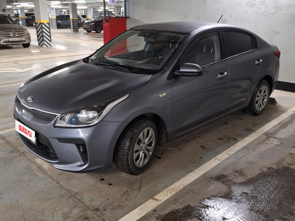 2019 Kia Rio IV, серый, 1420000 рублей