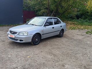 2007 Hyundai Accent ТагАЗ II, серебристый, 365000 рублей, вид 1