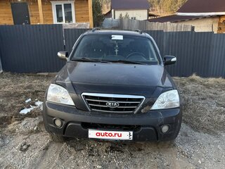 2008 Kia Sorento I Рестайлинг, чёрный, 680000 рублей, вид 1