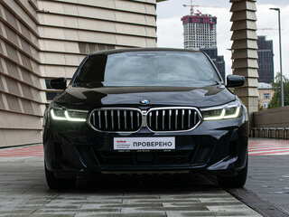 2020 BMW 6 серии Gran Turismo 630d xDrive IV (G32) Рестайлинг, чёрный, 7197000 рублей, вид 3
