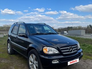 2002 Mercedes-Benz M-Класс 320 I (W163) Рестайлинг, синий, 950000 рублей, вид 2