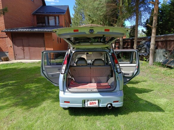 2002 Nissan Cube I Рестайлинг (Z10), голубой, 265000 рублей - вид 15