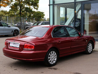 2005 Hyundai Sonata IV (EF) Рестайлинг, красный, 447000 рублей, вид 4
