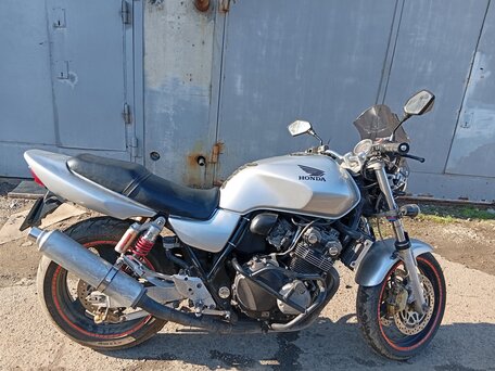 2003 Honda CB 400SS, серебристый, 320000 рублей, вид 4