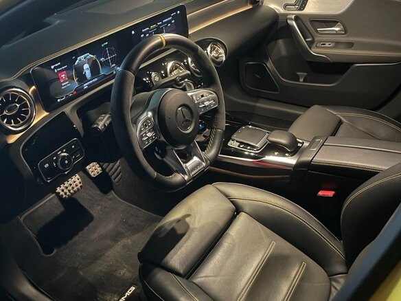 2019 Mercedes-Benz A-Класс AMG 45 AMG S II (W177), жёлтый - вид 10