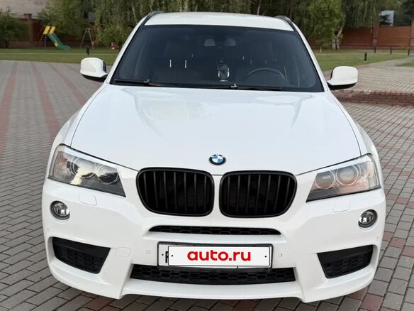 2012 BMW X3 20d xDrive II (F25), белый