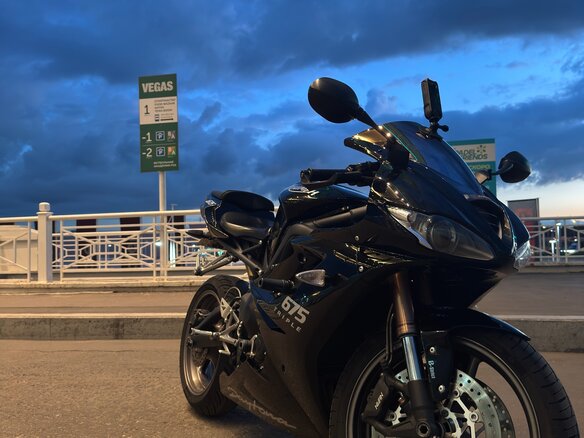 2010 Triumph Daytona 675, чёрный, 560000 рублей - вид 12