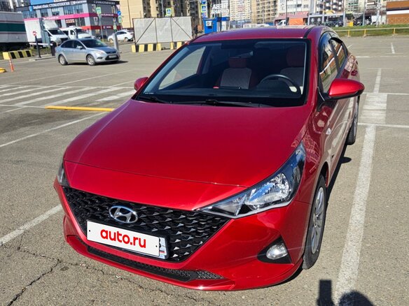 2020 Hyundai Solaris II Рестайлинг, красный, 2180000 рублей - вид 16