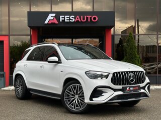 2024 Mercedes-Benz GLE AMG 53 AMG II (V167) Рестайлинг, белый, 12990000 рублей, вид 3