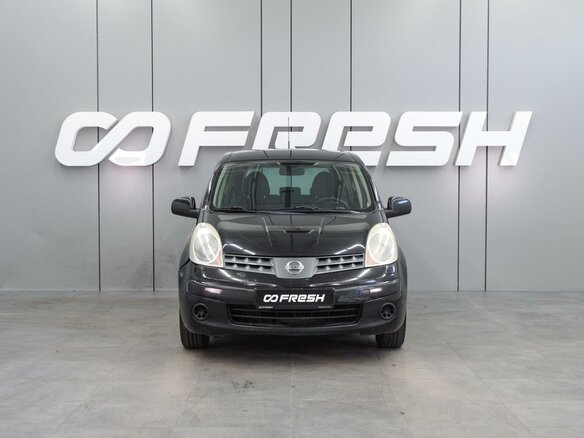 2008 Nissan Note I, чёрный - вид 2