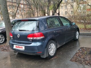 2011 Volkswagen Golf VI, синий, 990000 рублей, вид 2