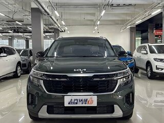 2023 Kia Seltos I Рестайлинг, зелёный, 1530000 рублей, вид 2