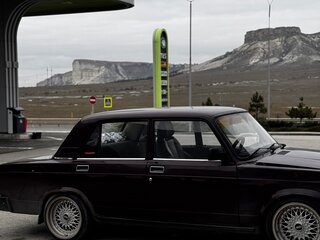 2005 Lada (ВАЗ) 2107, пурпурный, 190000 рублей, вид 1