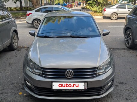 2019 Volkswagen Polo V Рестайлинг, серый, 1090000 рублей, вид 1
