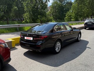 2021 BMW 5 серии 520d VII (G30/G31/G38) Рестайлинг, чёрный, 3050000 рублей, вид 5