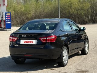 2015 Lada (ВАЗ) Vesta I, чёрный, 900000 рублей, вид 5