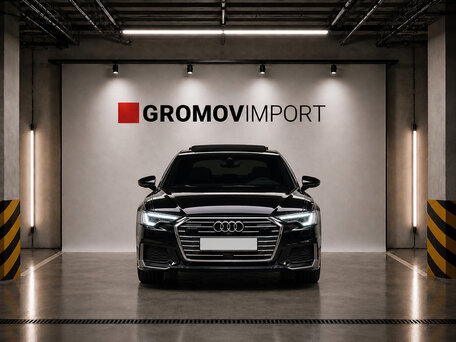 2023 Audi A6 45 TFSI V (C8), чёрный, 4190000 рублей, вид 2