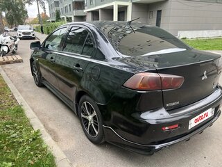 2008 Mitsubishi Lancer X, чёрный, 490000 рублей, вид 2